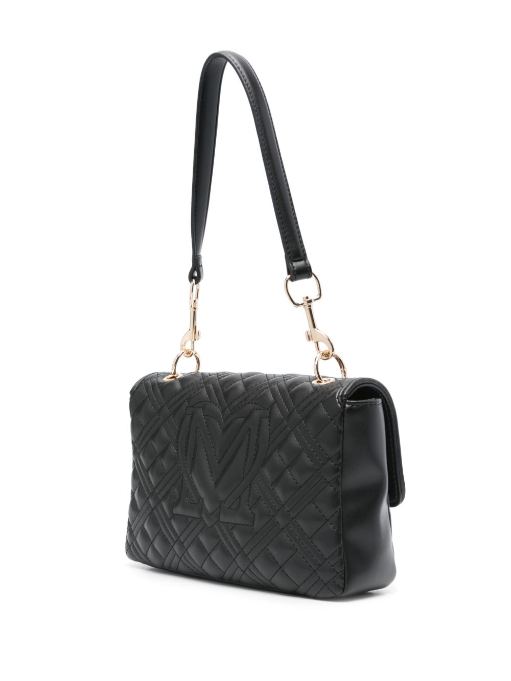 Love Moschino quilted cross body bag Women