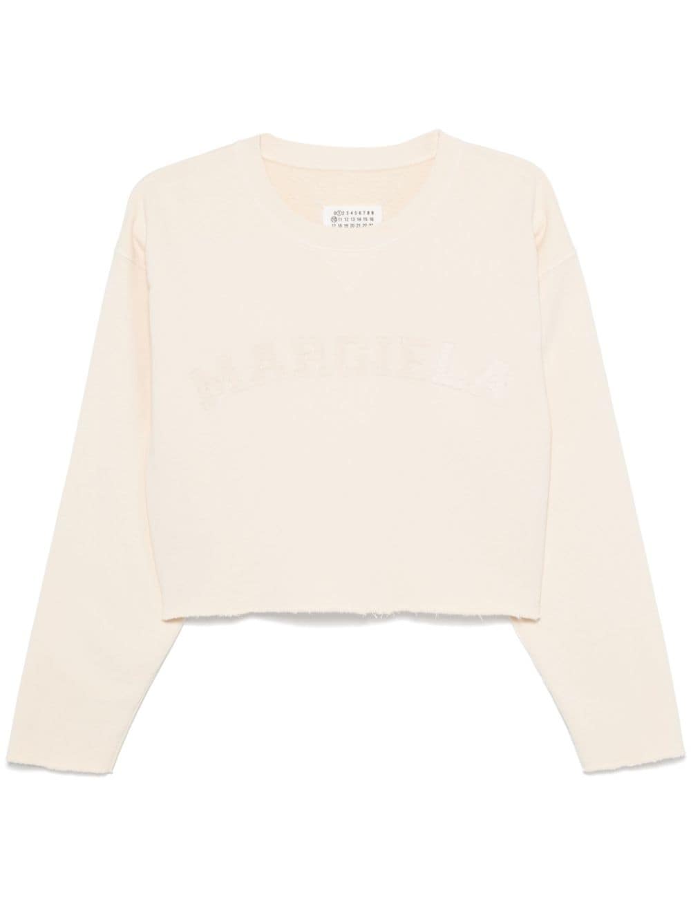 Maison Margiela Firm sweatshirt - Neutrals