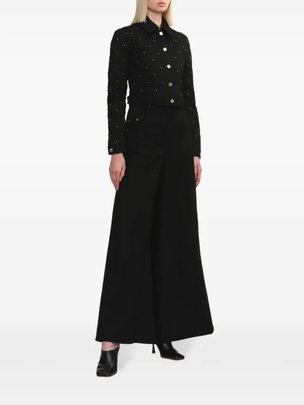 Nina Ricci>>フレアジーンズ Nina Ricci Flared Jeans | Blue | FARFETCH