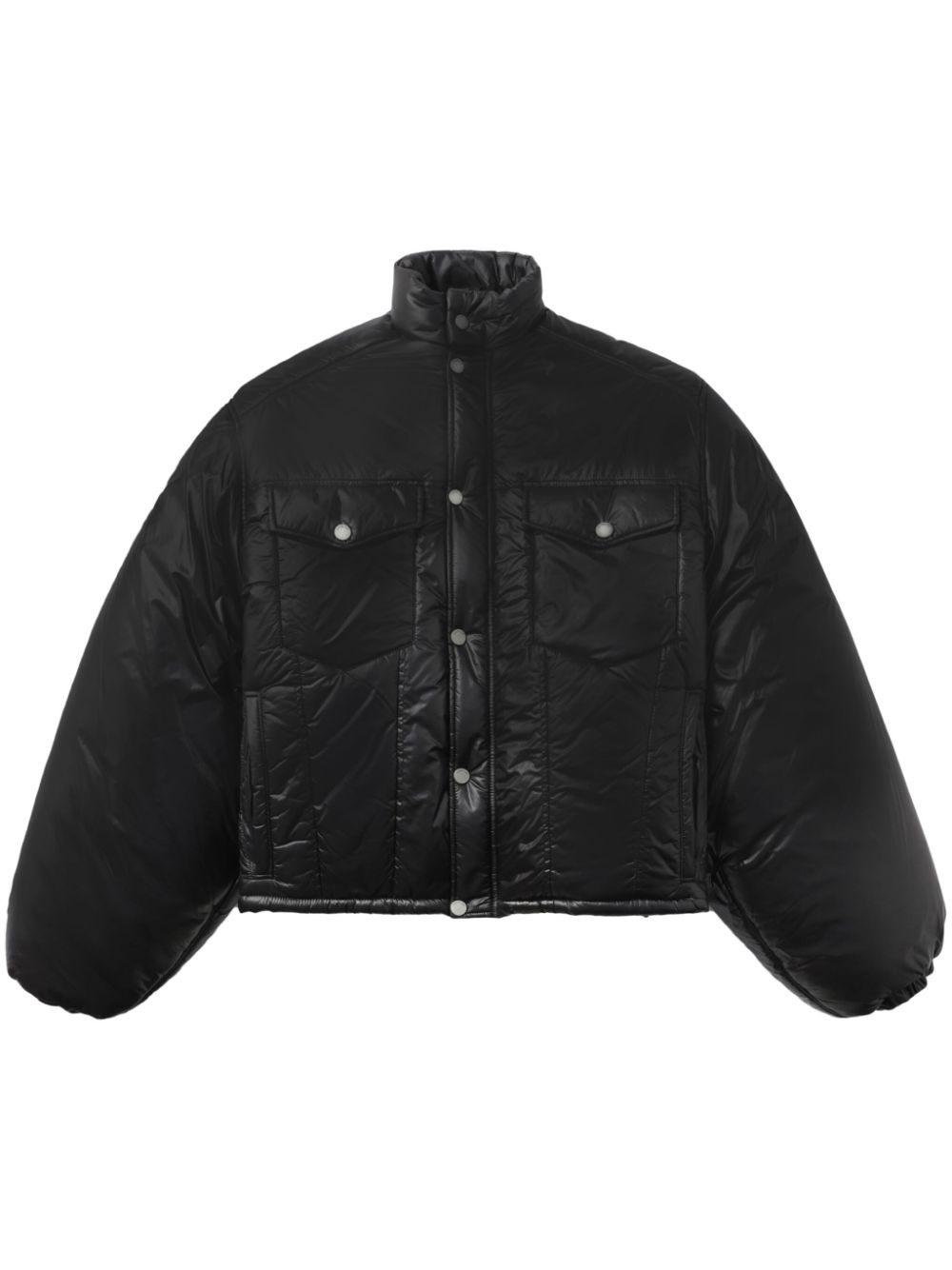 . inflated puffer jacket