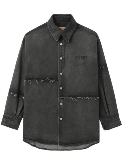 MM6 Maison Margiela numbers-embroidered shirt
