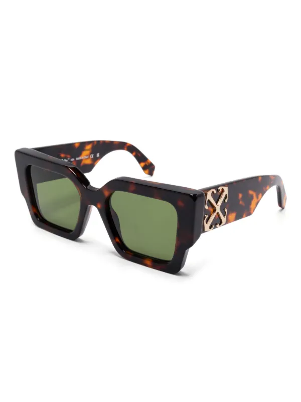 Off-White Eyewear Óculos De Sol Catalina | Marrom | FARFETCH BR