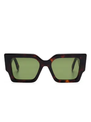 Off-White Eyewear Arthur サングラス | ブラック | FARFETCH JP