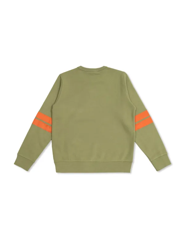 Stone Island Junior ロゴ スウェットシャツ | グリーン | FARFETCH JP