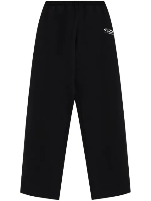 VETEMENTS logo-print cotton pants