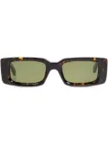 Off-White Eyewear Arthur sunglasses - Brown