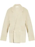 LEMAIRE double-breasted denim blazer - Neutrals