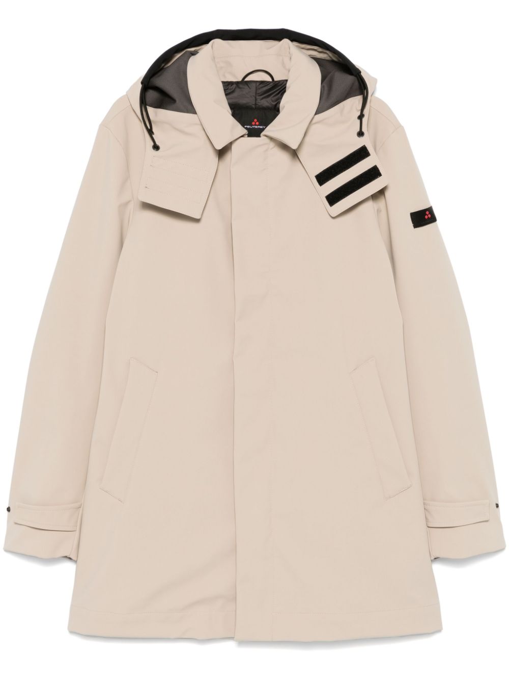 Shop Peuterey Trench Groff Kp Coat In Neutrals