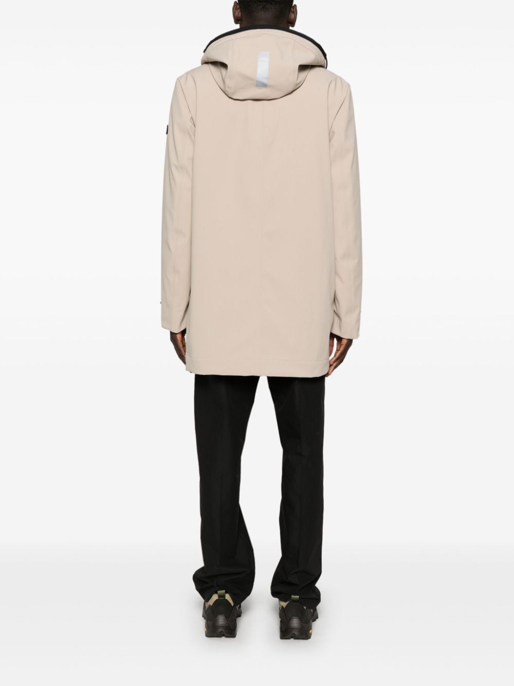 Shop Peuterey Trench Groff Kp Coat In Neutrals