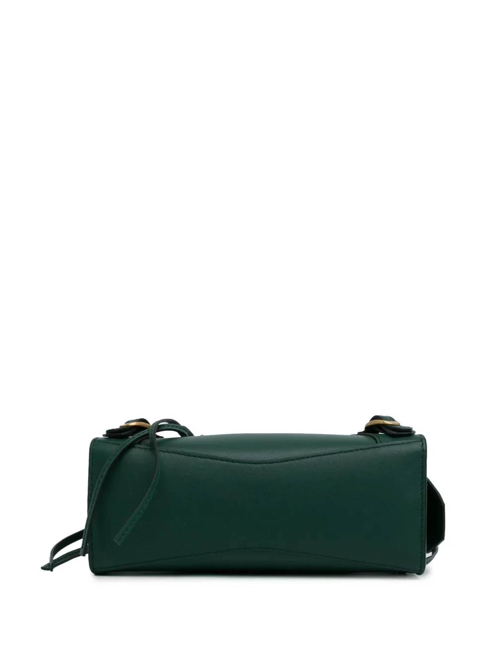 Balenciaga Pre-Owned 2020 mini kalfsleren Motocross Neo Classic City boekentas - Groen