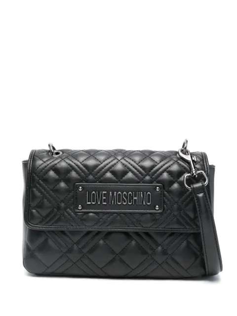 Love Moschino matelassé shoulder bag WOMEN