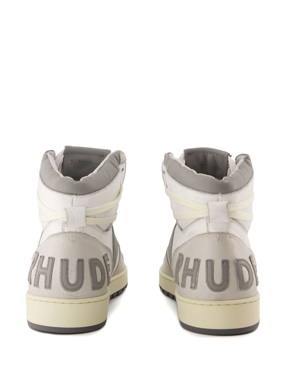 RHUDE Sneakers met logopatch Wit