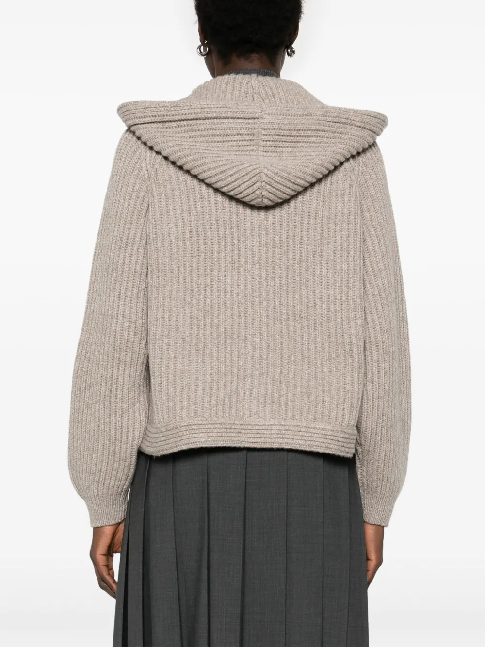 Brunello Cucinelli Geribbeld vest Grijs