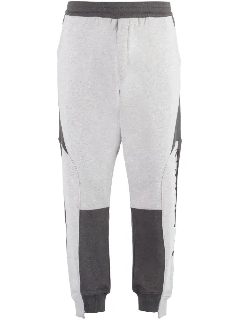 Alexander McQueen pants con diseño patchwork