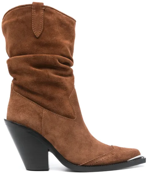 Ermanno Scervino bottines en daim 90 mm