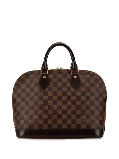 Louis Vuitton Pre-Owned 2007 Damier Ebene Alma PM handbag WOMEN