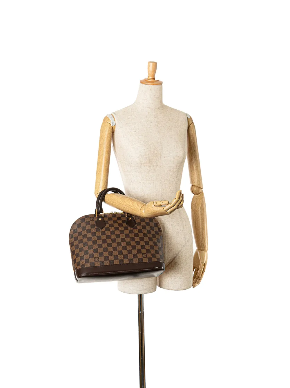 Affordable Louis Vuitton Pre-Owned 2007 Damier Ebene Alma PM handbag WOMEN