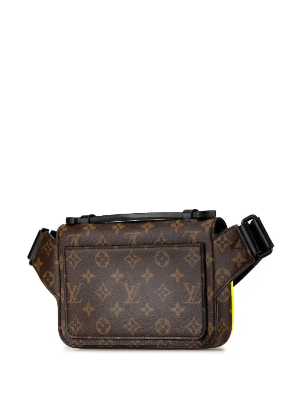 Louis vuitton green fanny pack best sale