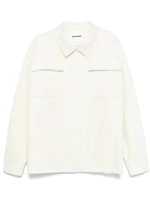 Jil Sander ジップアップ シャツ | ホワイト | FARFETCH JP