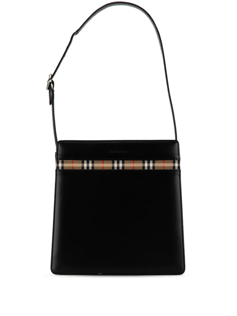 Burberry black shoulder bag sale