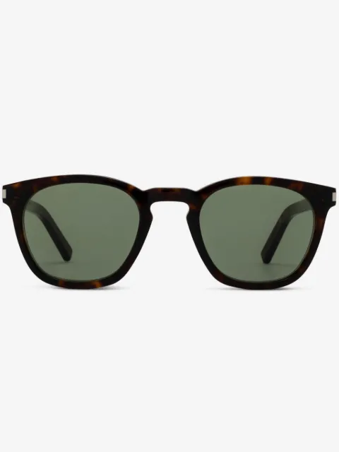 Saint Laurent Eyewear 로고 프린트 선글라스
