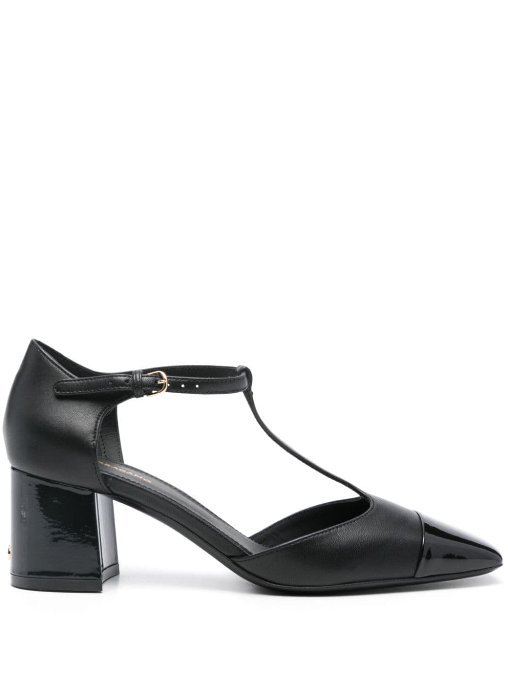 Ferragamo 55mm T-bar strap sandals Black