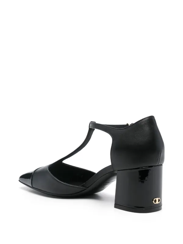 [Salvatore Ferragamo] Tストラップサンダル Ferragamo Tストラップ サンダル | ブラック | FARFETCH JP