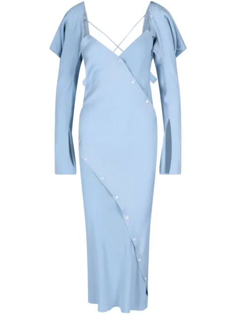Setchu criss cross straps dress 