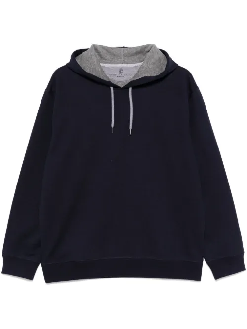 Hoodie en jersey - Brunello Cucinelli - Modalova