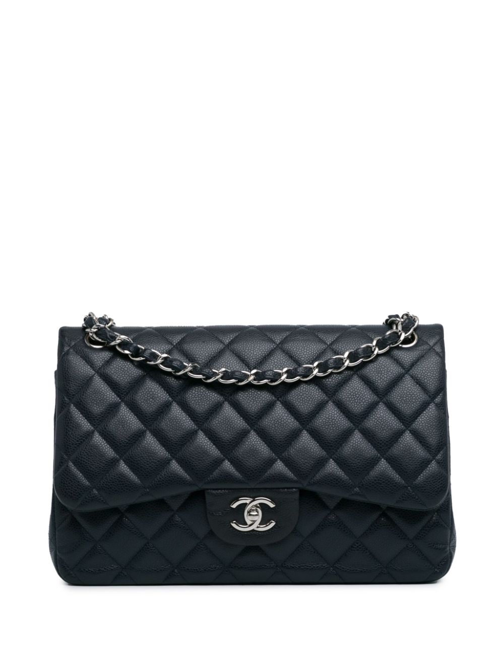 Cheap HOT SALE CHANEL 2013-2014 Jumbo Classic Caviar Double Flap shoulder bag Women