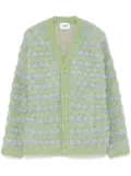 Bonsai striped cardigan - Green