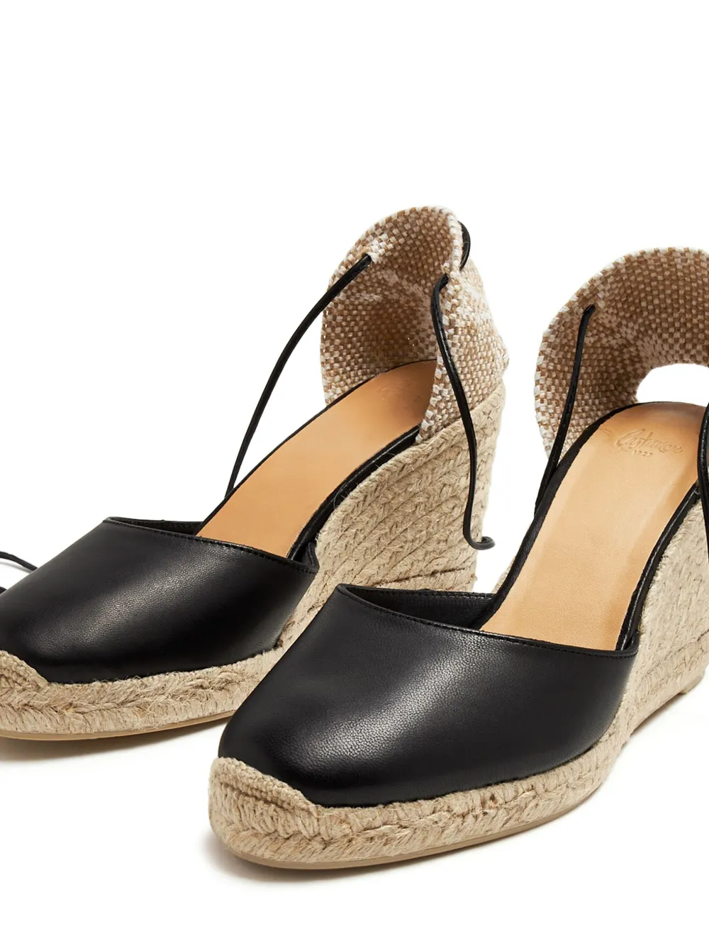 Castañer 80mm Carina espadrilles Black