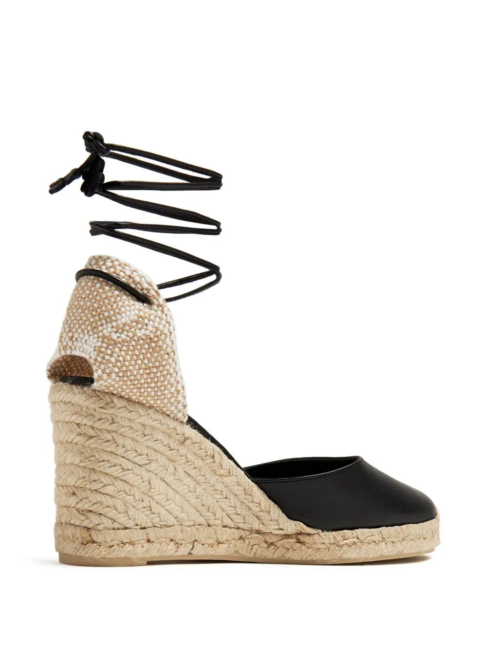 Castañer 80mm Carina espadrilles Black