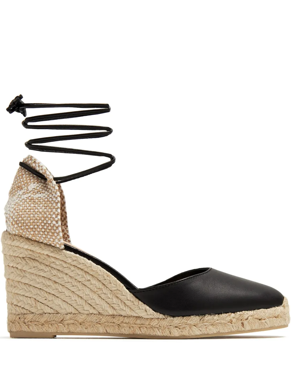Castañer 80mm Carina espadrilles Black