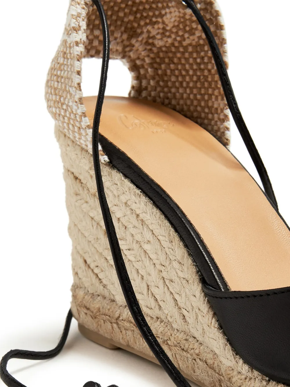 Castañer 80mm Carina espadrilles Black