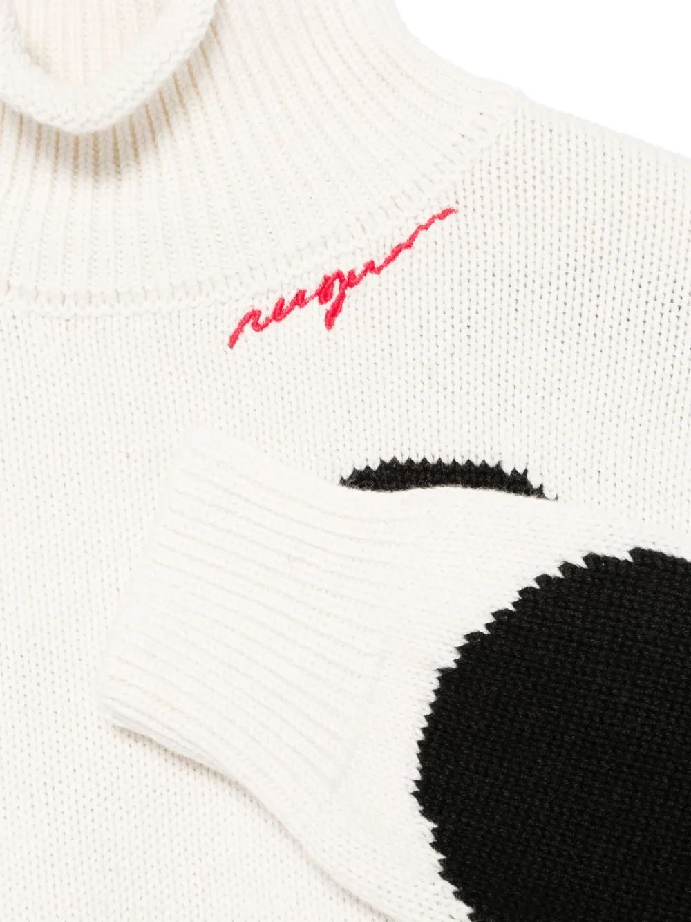 MSGM Kids Trui met stippen Beige