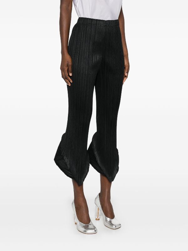 Pleats Please Issey Miyake Thicker Bottoms 2 Trousers | Black | FARFETCH AO