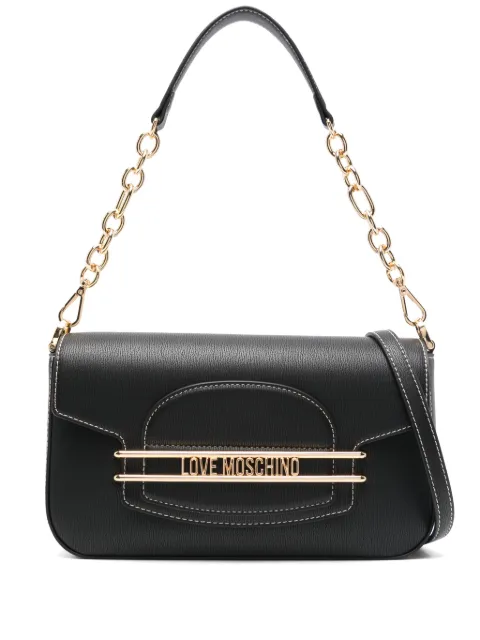 Love Moschino logo-lettering cross body bag WOMEN