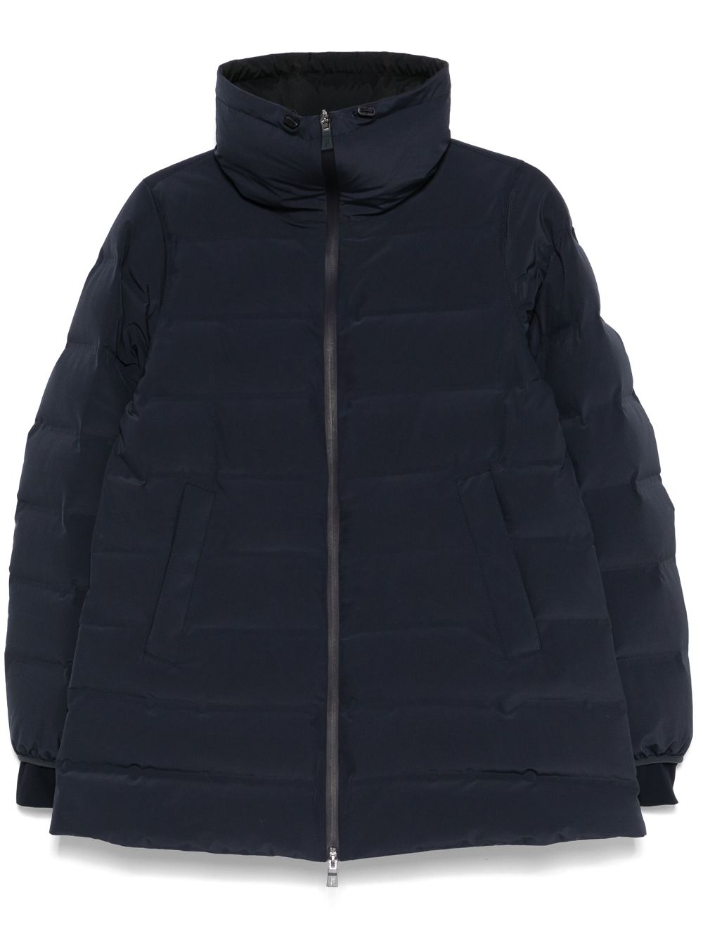 Herno A-line puffer jacket - Blue