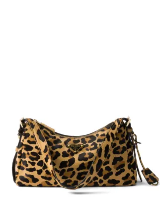 Prada ナッパレザー ショルダーバッグ | ブラウン | FARFETCH JP