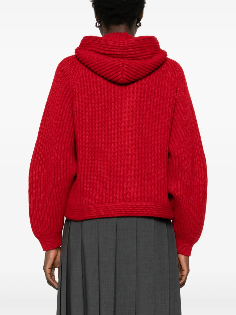 Brunello Cucinelli Geribbeld vest Rood