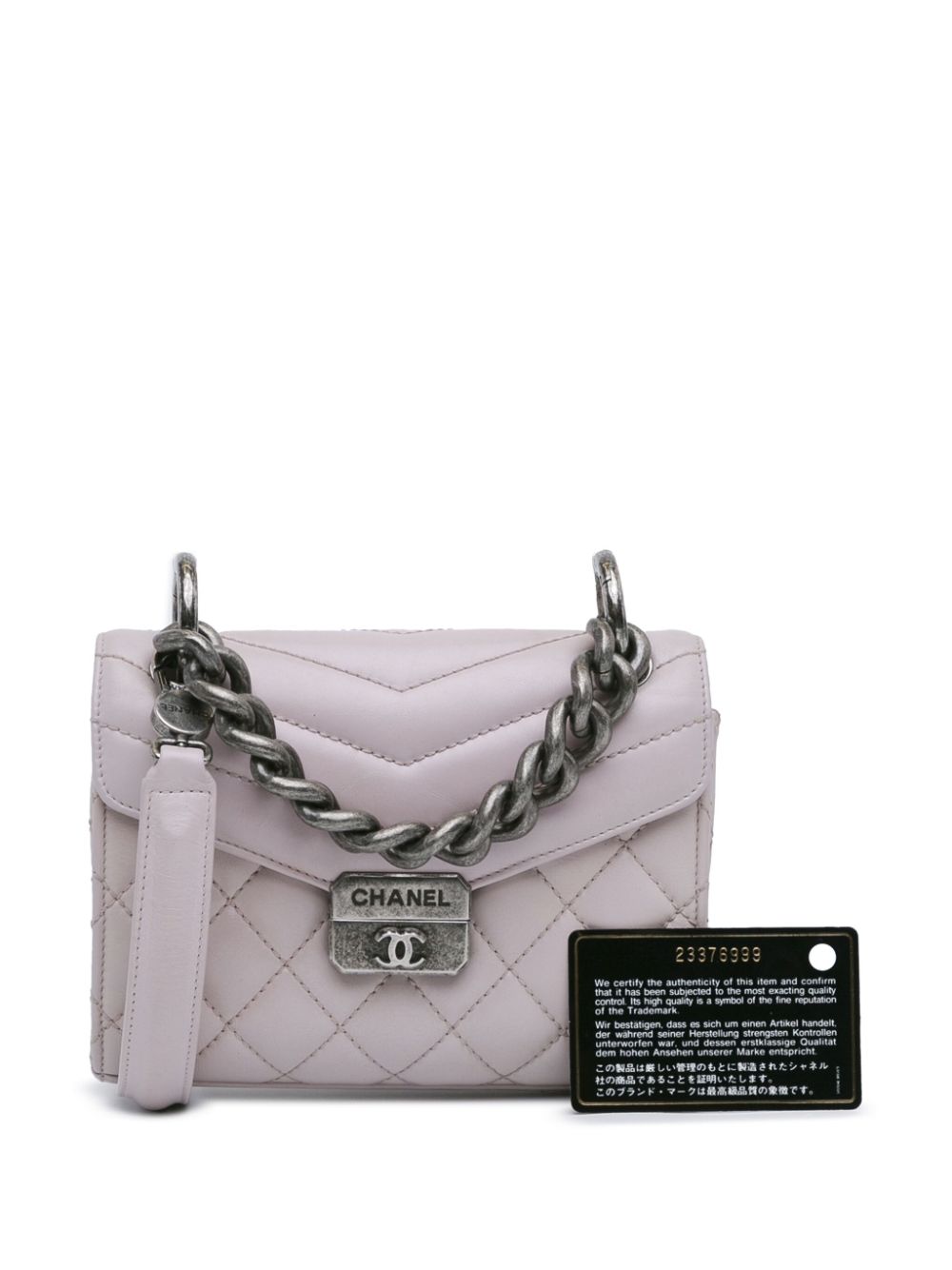 CHANEL 2016-2017 Mini Mad About Quilting Flap Bag satchel Women