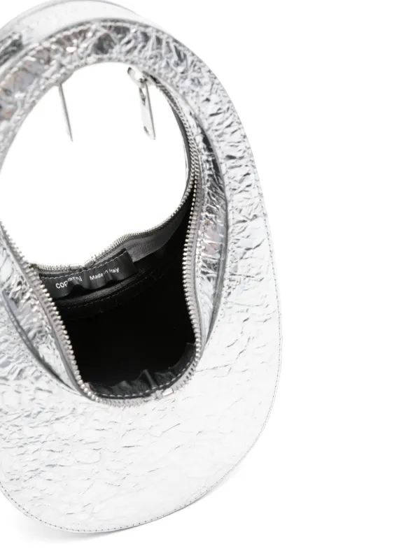 Coperni Swipe ミニ ショルダーバッグ シルバー Glitter Mini Swipe Bag – Coperni