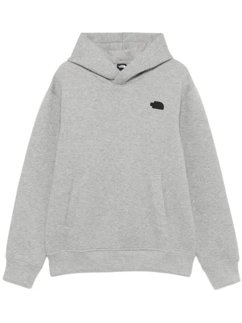 The North Face rubberised-logo hoodie 