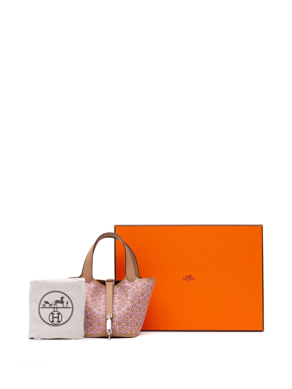 Hermes 2022 Micro Swift Lucky Daisy Picotin Lock 14 handbag Women