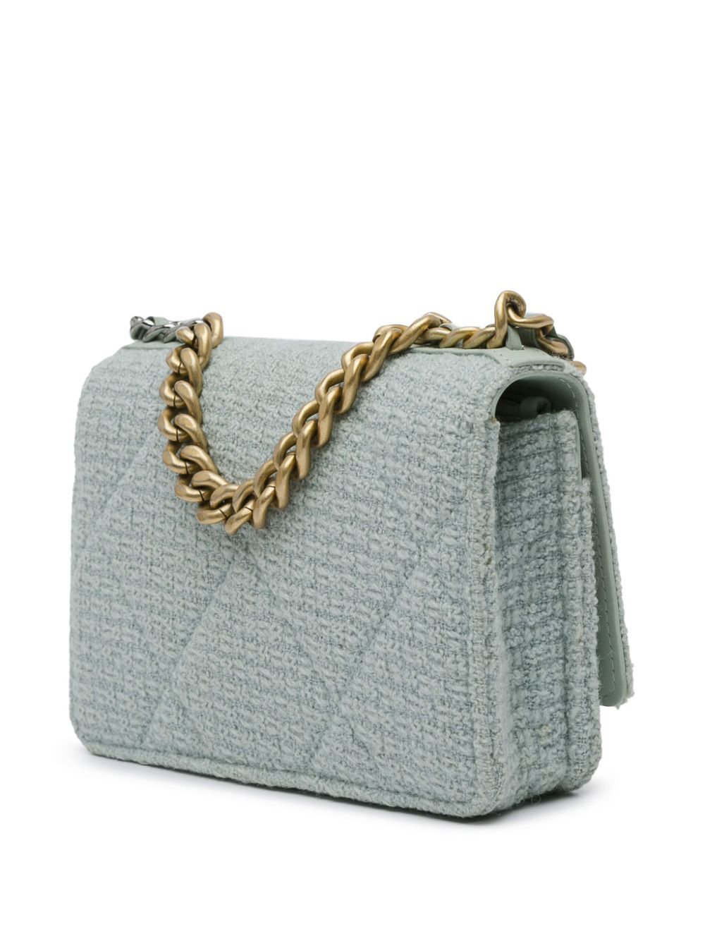 CHANEL 2021-2023 Tweed 19 Wallet On Chain satchel Women