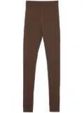 LEMAIRE second skin jersey leggings - Brown