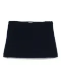 Il Gufo A-line mini skirt - Blue
