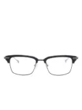 Dita Eyewear panelled glasses - Black