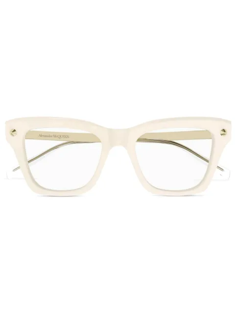 Alexander McQueen Eyewear lentes con armazón cuadrada